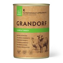 Grandorf Adult Lamb Turkey Bezzbożowa Mokra Karma Dla Psa Z Jagnięciną I Indykiem 400g