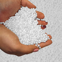 Granulat styropianowy 3-5 mm wypełnienie do puf, worków, poduszek - 100l