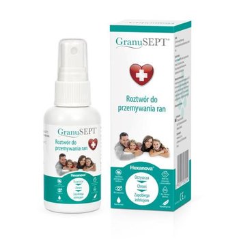 Granusept Roztwor Do Przemywania Ran, Chroni I Oczyszcza 60 ml - Granusept