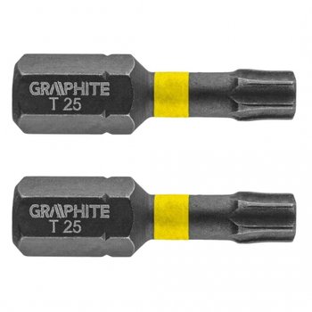 GRAPHITE Bity udarowe TX25 x 25 mm, 2 szt. 56H514 - GTX Poland