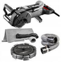 GRAPHITE, Bruzdownica 2400W, tarcza 150 x 22.2 mm, walizka, 59G371