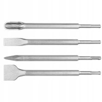 GRAPHITE, Dłuta SDS Plus, zestaw 4 szt., 55T115