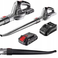 GRAPHITE Dmuchawa Akumulatorowa + Bateria 2Ah + Ładowarka Lekka do Liści
