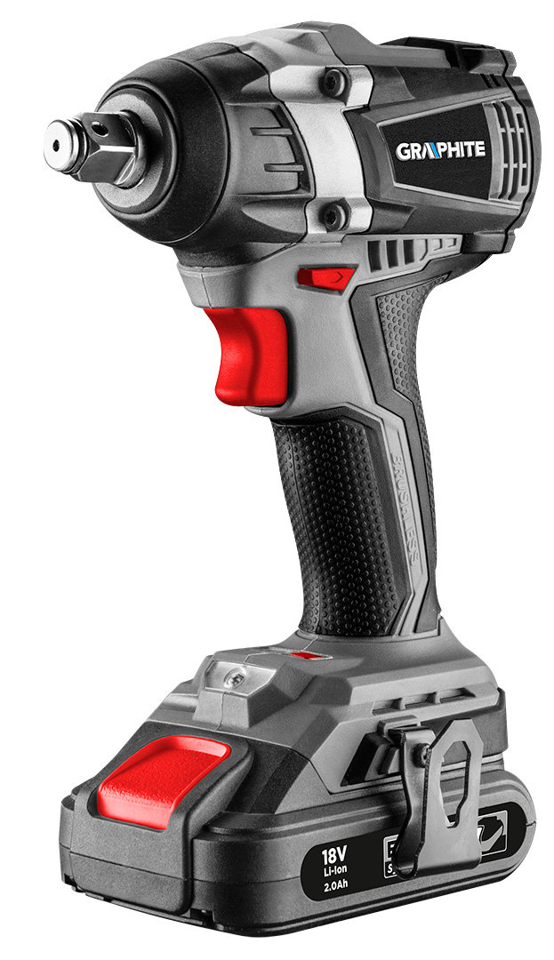 Graphite, Klucz udarowy bezszczotkowy Energy+ 18V, Li-Ion, bez akumulatora-Zdjęcie-0