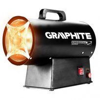 GRAPHITE, Nagrzewnica gazowa 30kW, wersja na akumulator 18V, bez akumulatora, 58GE101
