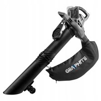 GRAPHITE, Odkurzacz ogrodowy akumulatorowy Energy+ 36V Li-lon, 2w1, pojemność worka 35L, bez akumulatora, 58G036