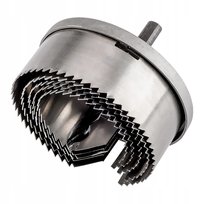 GRAPHITE, Otwornice do drewna 60 - 95 mm, h 40 mm, zestaw 5 szt., 56T746