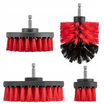 GRAPHITE, Szczotki czyszczące na wiertarkę, 4 szt., 57T437