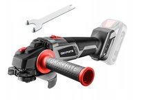 GRAPHITE, Szlifierka kątowa akumulatorowa bezszczotkowa Energy+ 18V, Li-Ion, tarcza 125mm, bez akumulatora, 58G026