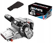 GRAPHITE, Szlifierka taśmowa 800W, pas bezkońcowy 75 x 457 mm, 59G392