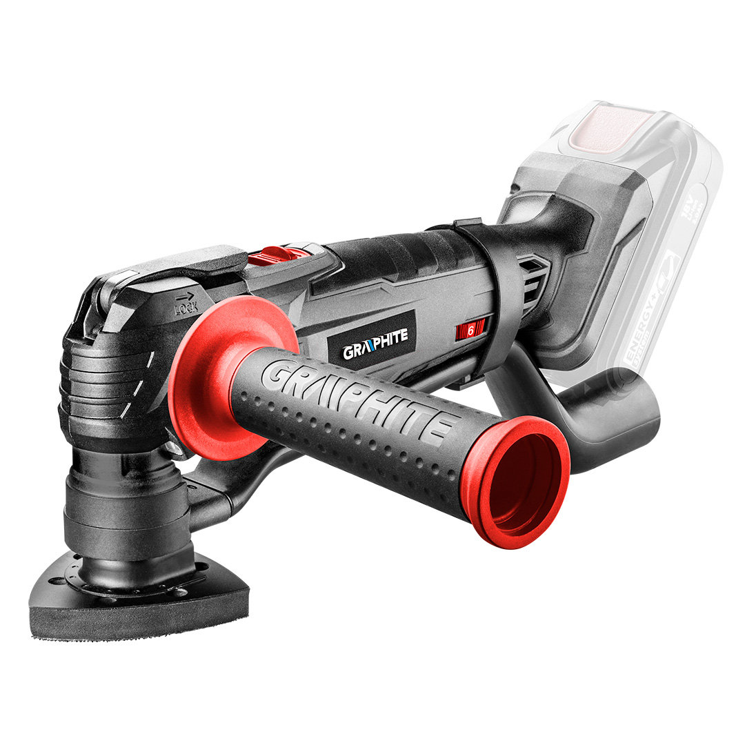 GRAPHITE, Urządzenie wielofunkcyjne akumulatorowe Energy+ 18V, Li-Ion, bez akumulatora, 58G013
