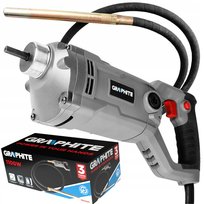 GRAPHITE, Wibrator do betonu 1100W z buławą 3m, 58G541