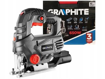GRAPHITE, Wyrzynarka 800W, ilość suwów 0-3100 min-1, walizka, 58G077 - GTX Poland