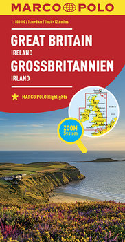 Great Britain, Ireland. Mapa 1:800 000