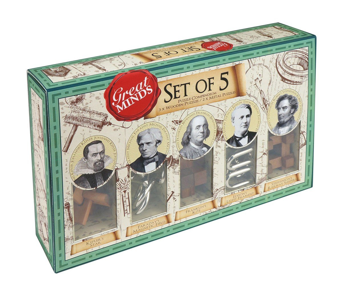 Great Minds, łamigłówka, 5 szt.