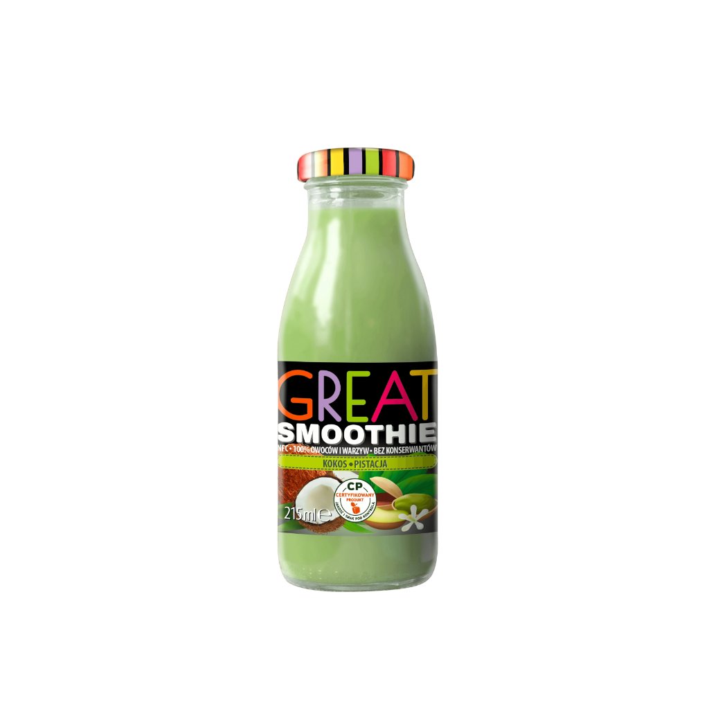 Great Nfc Smoothie Kokos, Pistacja 215Ml - Inna marka | Sklep EMPIK.COM