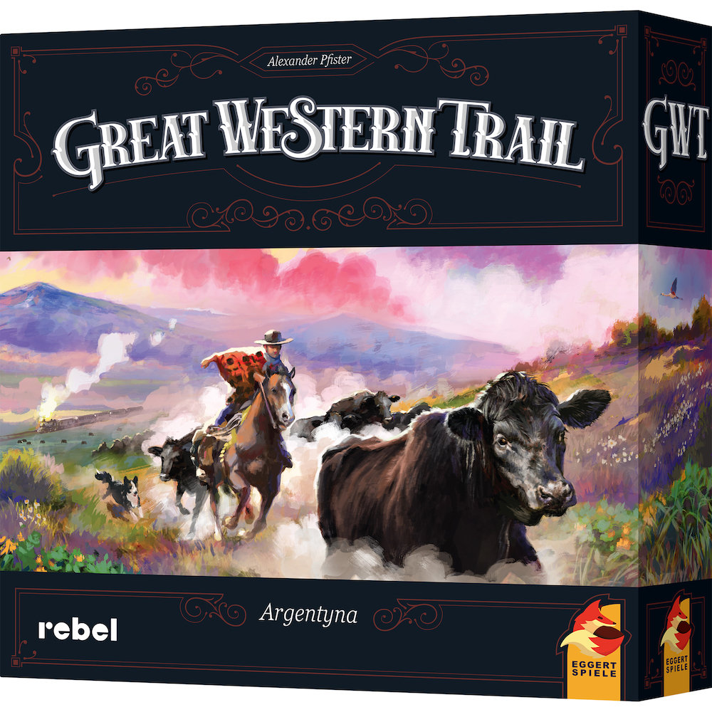 Great Western Trail: Argentyna gra strategiczna Rebel
