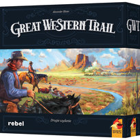 Great Western Trail, (druga edycja polska) gra strategiczna Rebel