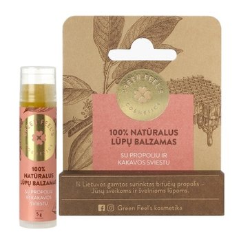 Green Feel's, Natural Lip Balm balsam do ust Propolis 5g - Green Feel's