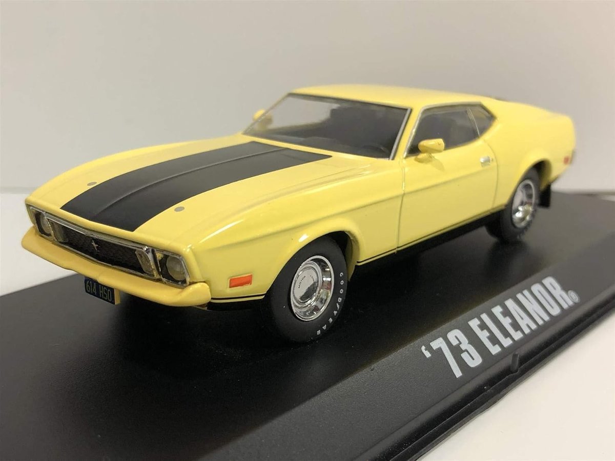 ミニカー 1/18 Eleanor 1973 Mustang Mach 1 Greenlight 1973 Ford Mustang Mach 1 