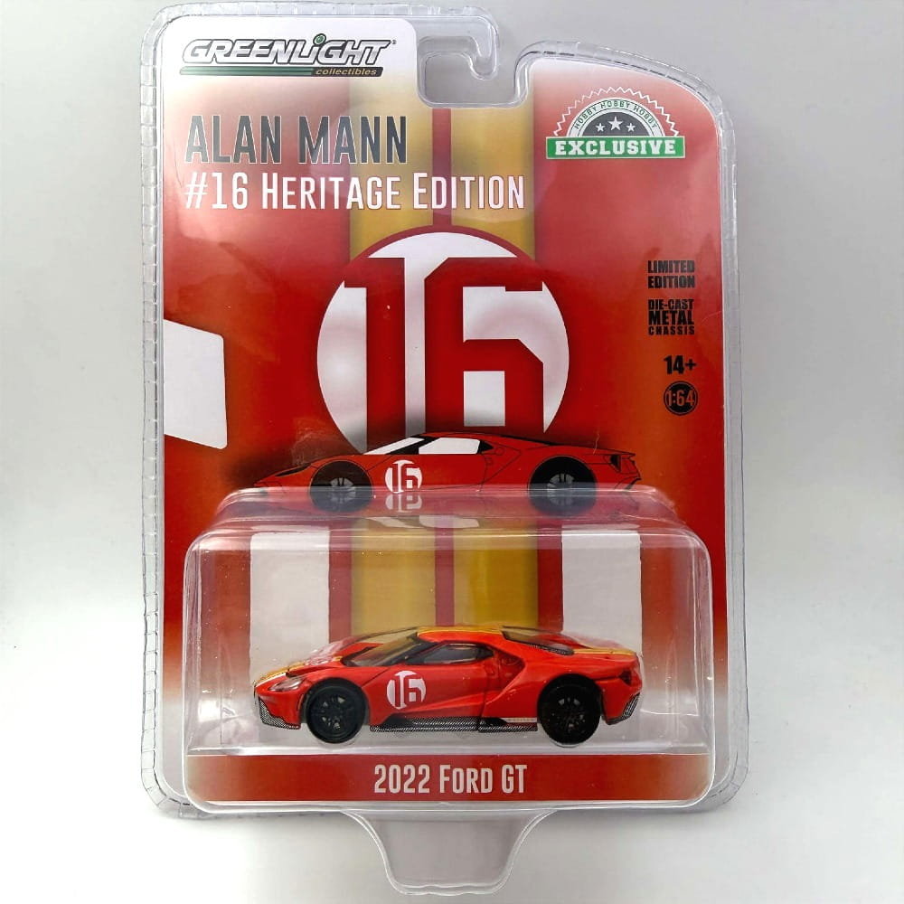 Greenlight Ford 2022 GT 1:64 - #16 Alan Mann Heritage Edition