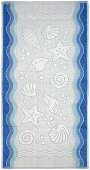 Greno, Flora Ocean, Ręcznik, 40x60 cm, Niebieski - Greno