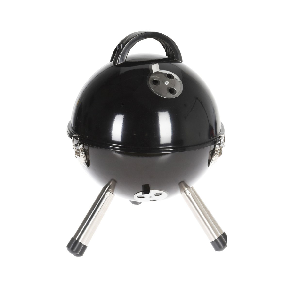 Grill BBQ mały czarny ⌀31 cm HOME STYLING COLLECTION - Home Styling ...