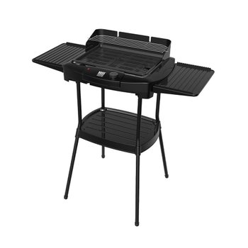 Grill elektryczny 2 w 1, wolnostojący i stołowy 40 x 29 cm - Bass Polska