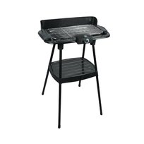 Grill elektryczny 2 w 1, wolnostojący i stołowy 46 x 23 cm