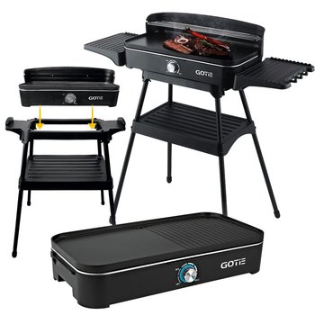 Grill Elektryczny 2W1 Stojący/Stołowy Ogrodowy Gotie Gge-2200 - GOTIE