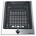 Grill elektryczny do zabudowy SMEG PGF30B, 1800 W