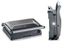 GRILL ELEKTRYCZNY KONTAKTOWY OPIEKACZ 800W KOMPAKTOWY CZARNY SEVERIN Severin