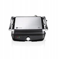 Grill elektryczny kontaktowy składany 2000W Wilfa Mini-Grill Czarny