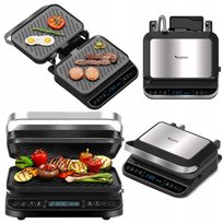 Grill Elektryczny Opiekacz Rozkładany Balkon 2000W TurboTronic