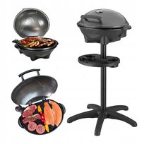 GRILL elektryczny stojący, solidny BALKONOWY FIRST AUSTRIA First Austria