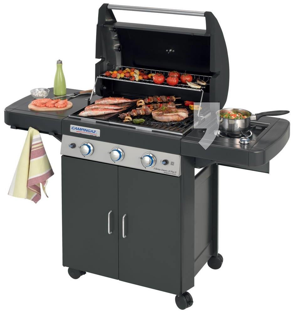 Grill gazowy CAMPINGAZ Classic LS Plus D Seria 3, 9,6+2,3 kW