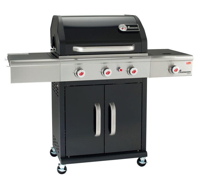 Grill Gazowy LANDMANN Triton PTS 3.1, czarny