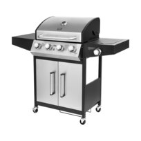 Grill gazowy ogrodowy Teesa BBQ 5007 MASTER 5 palników szafka na butlę 15kW