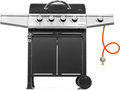Grill Gazowy Ogrodowy Żeliwny Ruszt 4+1 Lehmann&nbsp;-&nbsp;LEHMANN