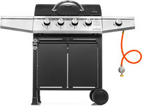 Grill Gazowy Ogrodowy Żeliwny Ruszt 4+1 Lehmann