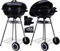 Grill Ogrodowy Kulisty Rex Stalowy Śr 46Cm Gs Tuv