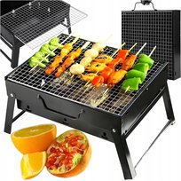 Grill Ogrodowy Turystyczny Przenośny Węglowy Duży