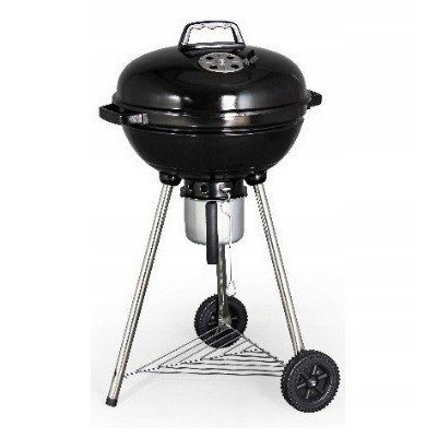 Grill Ogrodowy Węglowy Pokrywa Popielnik Koła