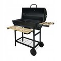 Grill Ogrodowy Węglowy Z Półkami Pokrywa Ruszt Popielnik Na Kółkach Bbq1008 - Kontrasto