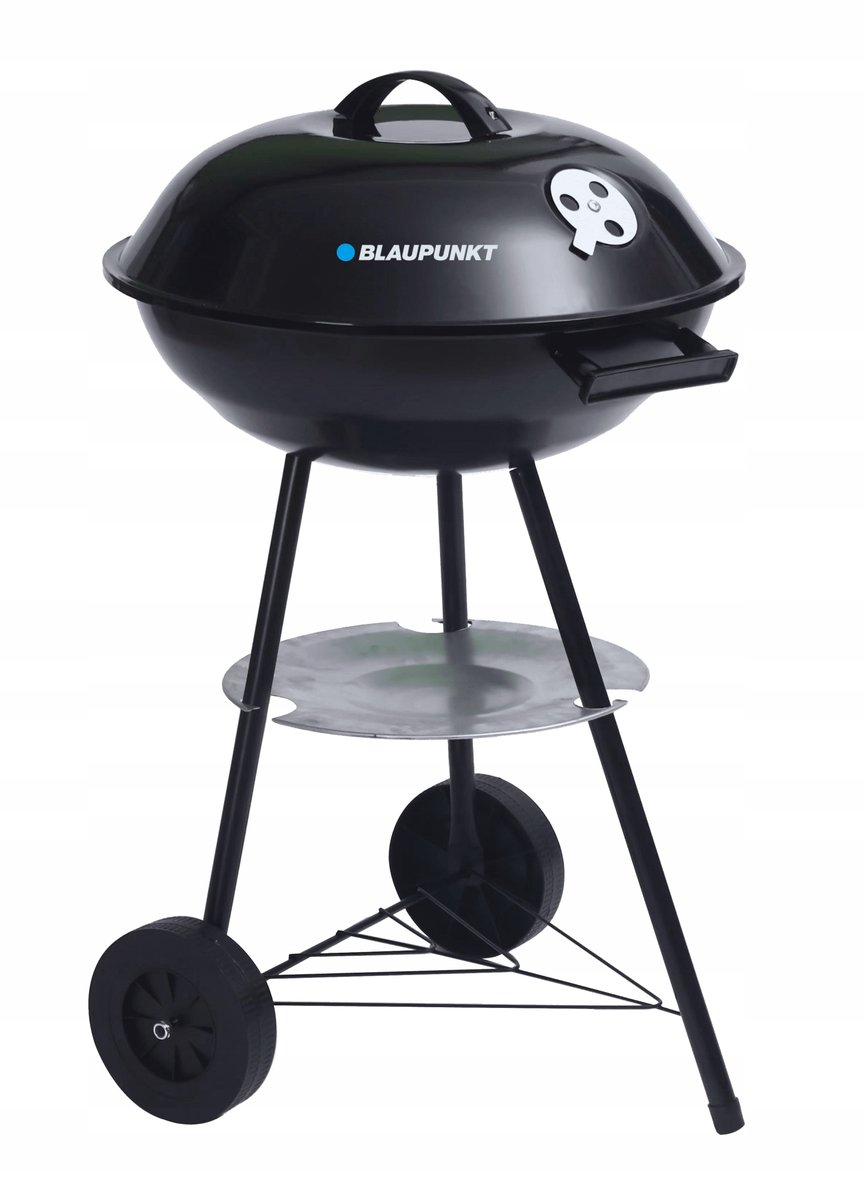 Grill okrągły z pokrywą Blaupunkt GC301, czarny-Zdjęcie-0