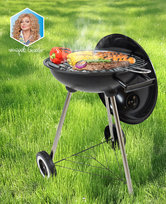 Grill turystyczny 40 cm MG Home + ruszt chromowany Magda Gessler