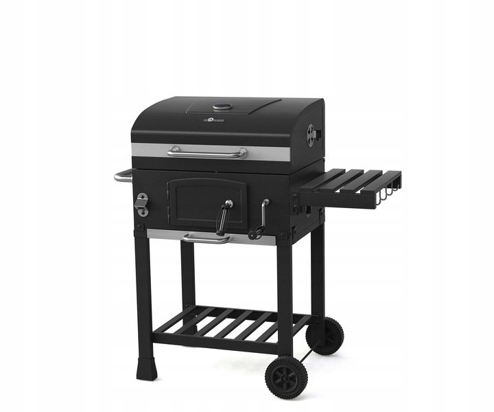 El Fuego El Fuego Grill Węglowy Calgary Żeliwny Ruszt 58X42cm Regulacja + Pokrowiec!