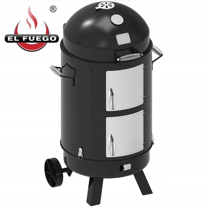 El Fuego El Fuego Grill Węglowy Staunton Z Funkcją Wędzarnii