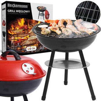 Grill Węglowy Okrągły Heckermann® Ds-04 - Heckermann