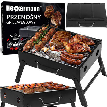 Grill Węglowy Turystyczny Składany Heckermann® Ds-06 - Heckermann